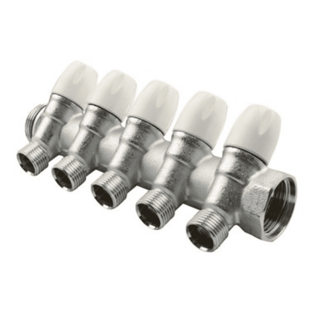 5-port manifold with 3/4''x3/4'' valves 5-port manifold with 3/4''x3/4'' valves