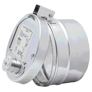 RCO round 150mm Darco chimney draft regulator