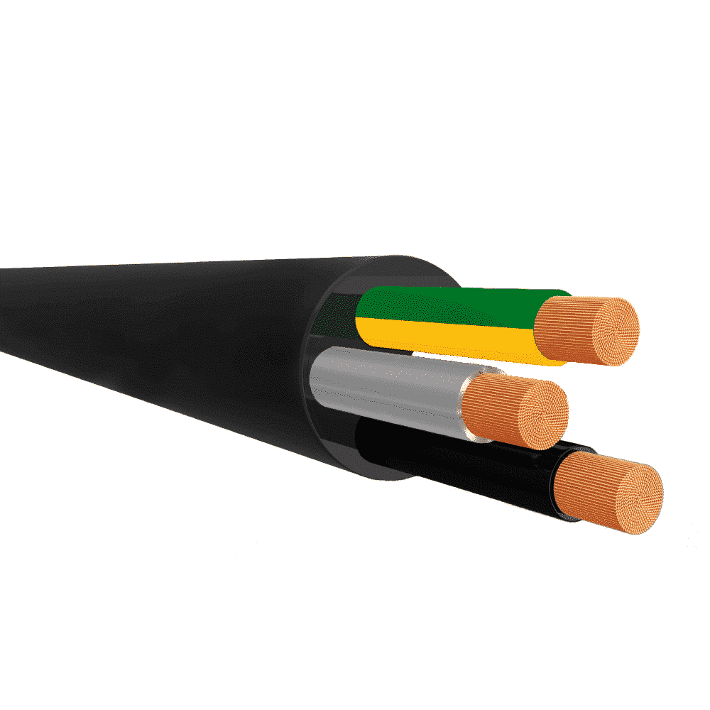 Rubber cable for pumps H07RN-F 3x1.5mm Rubber cable for pumps H07RN-F 3x1.5mm