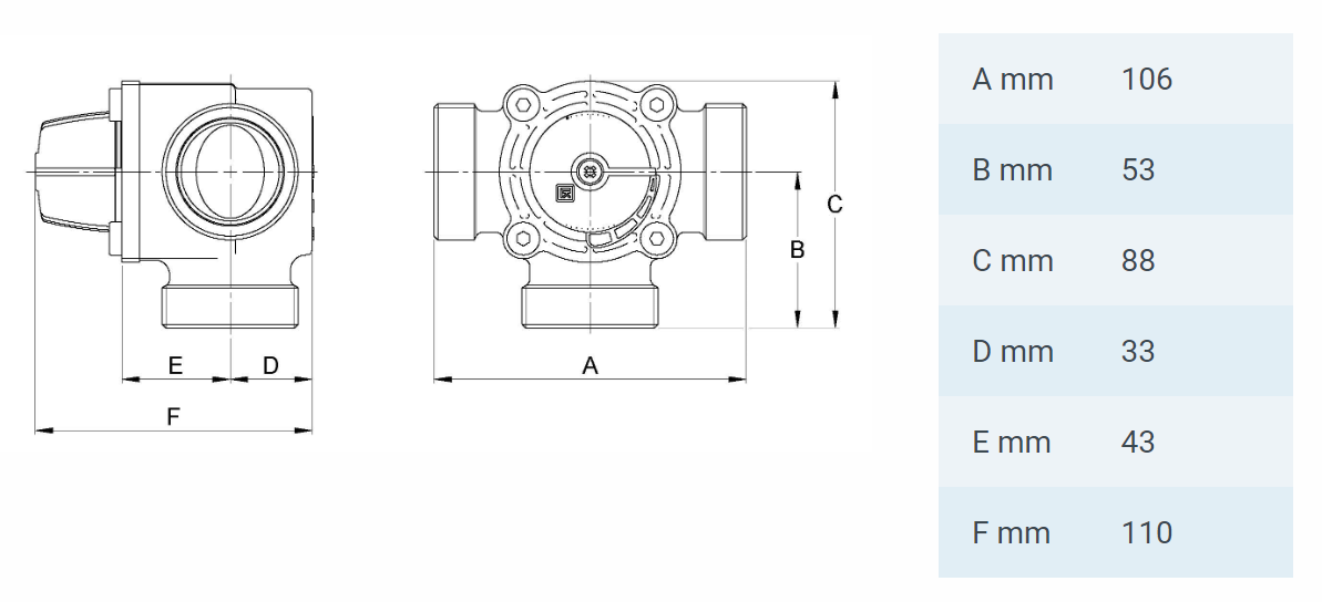 3-tie sekoitusventtiili 2" sk (DN50 KVS 40) LK Armatur 3-tie sekoitusventtiili 2" sk (DN50 KVS 40) LK Armatur Kütteseadmed Sanitaartehnika Soojuspumbad Puidukatlad Korstnad Radiaatorid Boilerid Torud Tarvikud