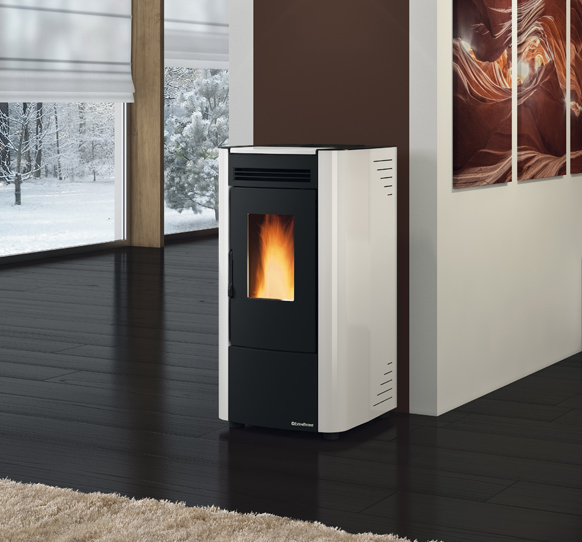 Pellet Stove Extraflame KETTY EVO 2.5-6.5 kW Kütteseadmed Sanitaartehnika Soojuspumbad Puidukatlad Korstnad Radiaatorid Boilerid Torud Tarvikud