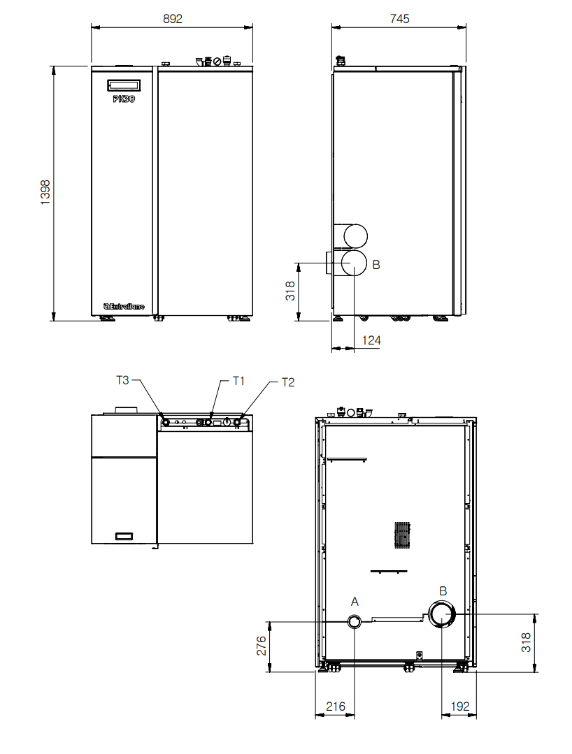 Pellet Boiler PK30 Extraflame Pellet Boiler PK30 Extraflame - Image 2