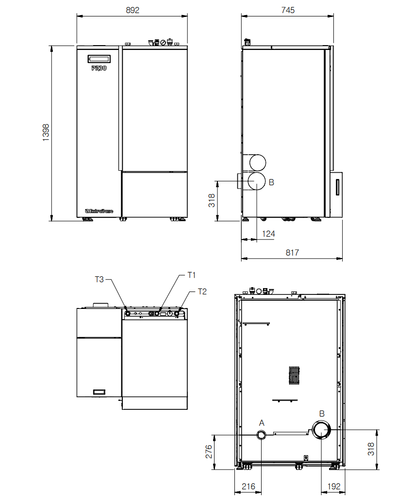 Pellet Boiler PR30 Extraflame Pellet Boiler PR30 Extraflame - Image 2
