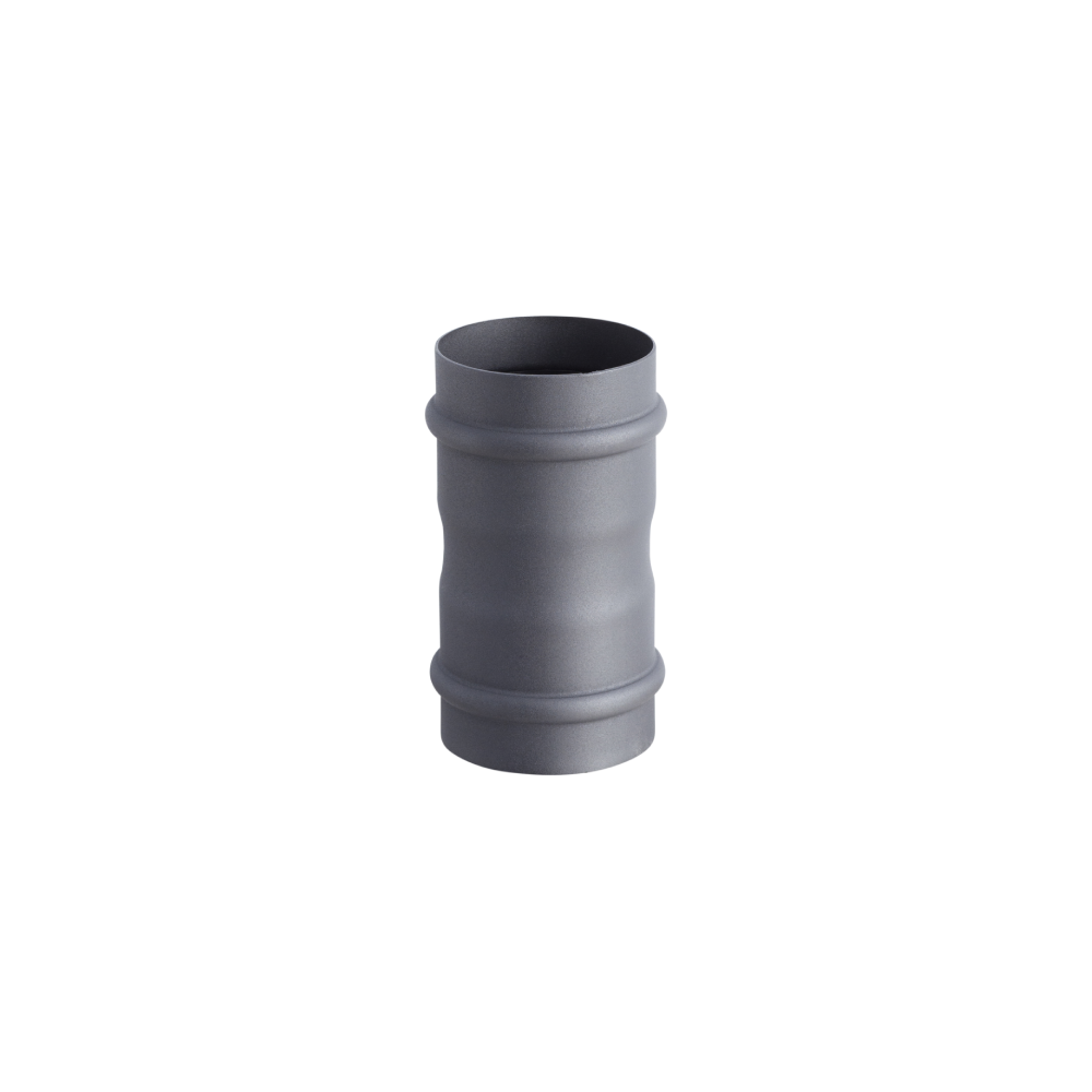 Flue pipe coupling ø 100mm black Darco Flue pipe coupling ø 100mm black Darco