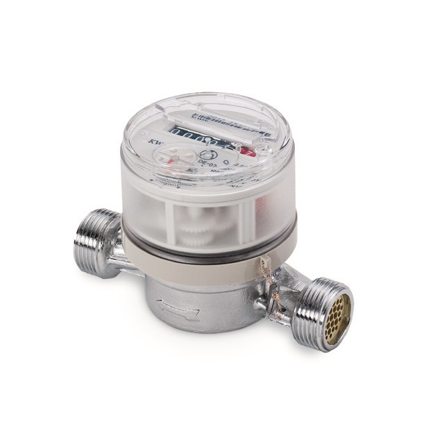 Водосчётчик 2,5 м³/ч DN15 110 мм (для горячей воды) Водосчётчик 2,5 м³/ч DN15 110 мм (для горячей воды)