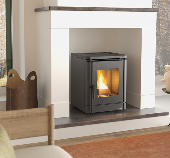 Extraflame Peggy Pellet Stove 2.5-5.1 kW Kütteseadmed Sanitaartehnika Soojuspumbad Puidukatlad Korstnad Radiaatorid Boilerid Torud Tarvikud