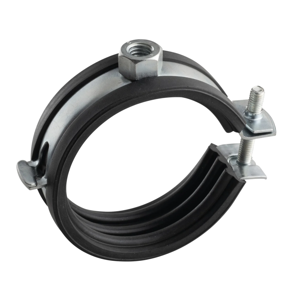 Pipe clamp with rubber insert 3/8"-1 1/2" (15-53 mm) nVent Pipe clamp with rubber insert 3/8"-1 1/2" (15-53 mm) nVent