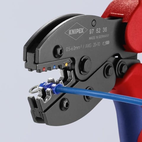 Обжимные клещи 0,5–6 мм² Knipex PresiForce® Обжимные клещи 0,5–6 мм² Knipex PresiForce® — изображение 2