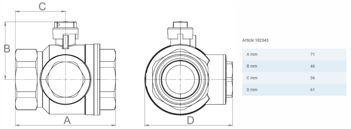 Filter valve with magnet 1" S-S KVS 9 brass LK 522 Kütteseadmed Sanitaartehnika Soojuspumbad Puidukatlad Korstnad Radiaatorid Boilerid Torud Tarvikud