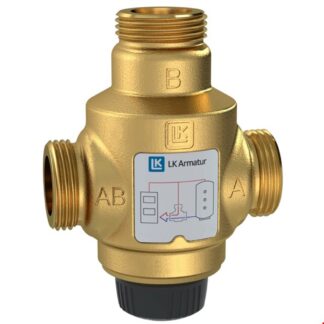 Three-way mixing valve 1 1/2" sk 55-70 °C (DN40 KVS 9) LK Armatur
