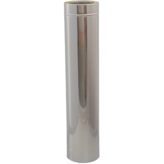 Insulated modular chimney pipe 1m Darco