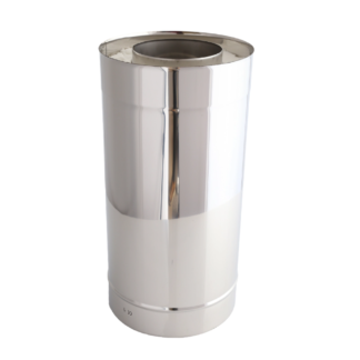 Insulated Modular Chimney Pipe 0.5 m Darco