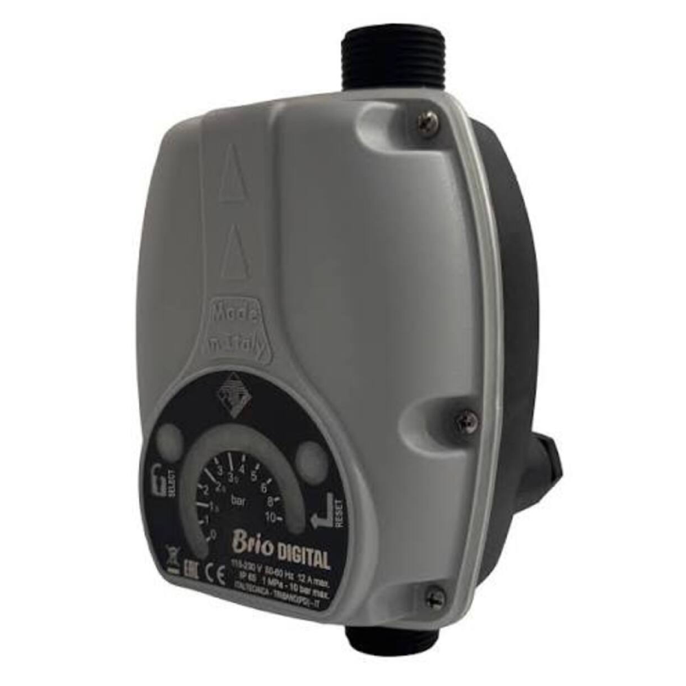 Elektrooniline pumba kontroller Brio Digital (1-5 bar) 230V ITALTECNICA Elektrooniline pumba kontroller Brio Digital (1-5 bar) 230V ITALTECNICA