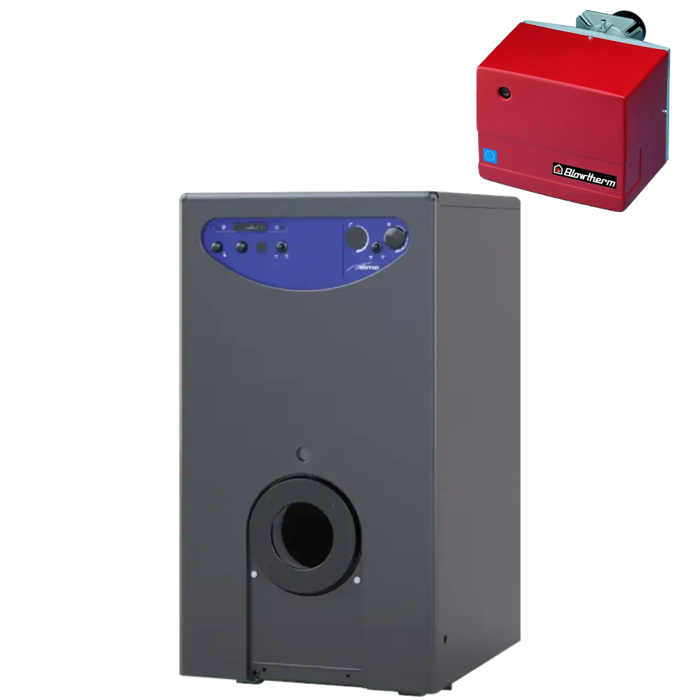 Õlikatel Rondo 5 ErP BE + õlipõleti MKAL 3 ES Blowtherm (KASUTATUD) Õlikatel Rondo 5 ErP BE + õlipõleti MKAL 3 ES Blowtherm (KASUTATUD)