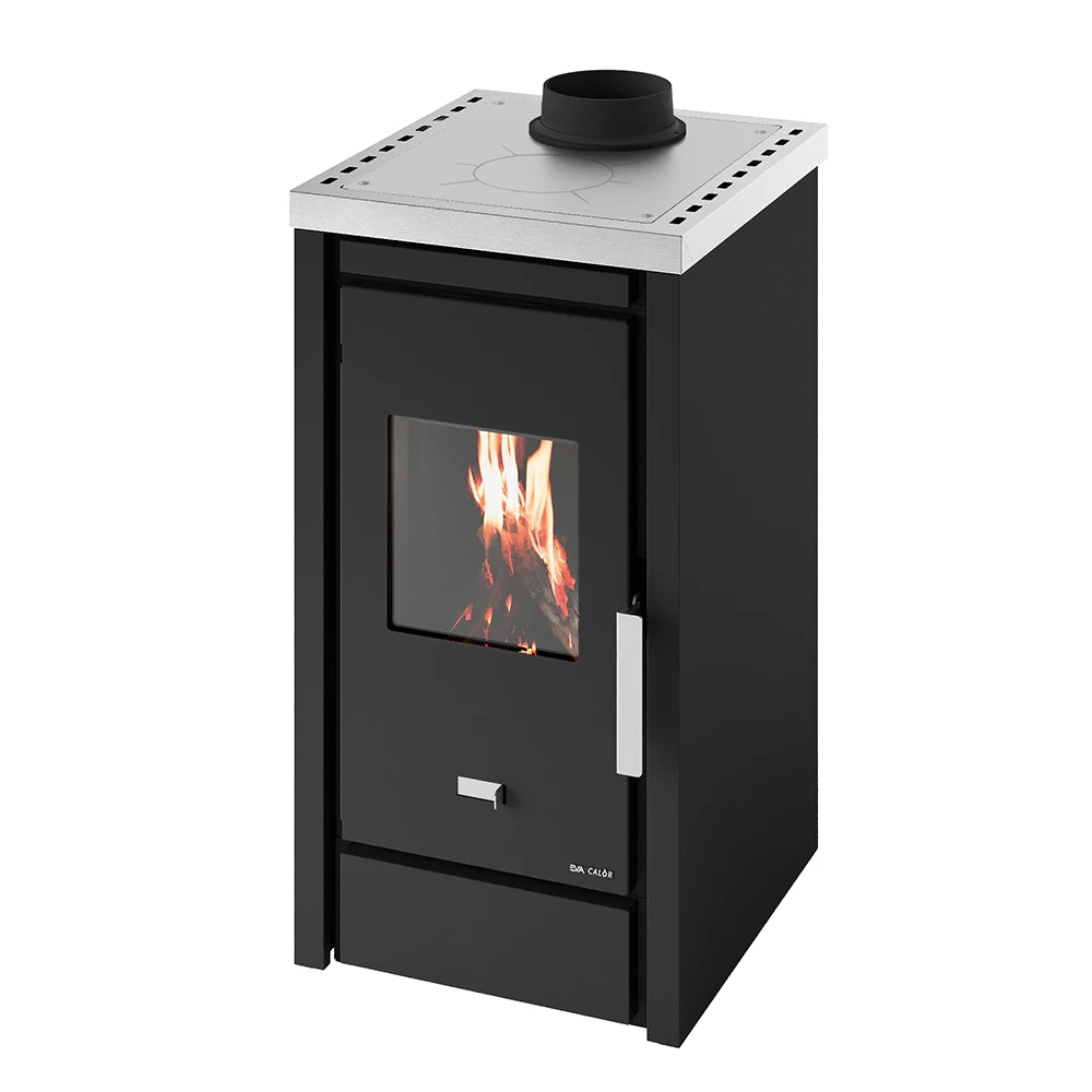Puuküttega kamin-pliit Sandra 6 kW Eva Calor Puuküttega kamin-pliit Sandra 6 kW Eva Calor